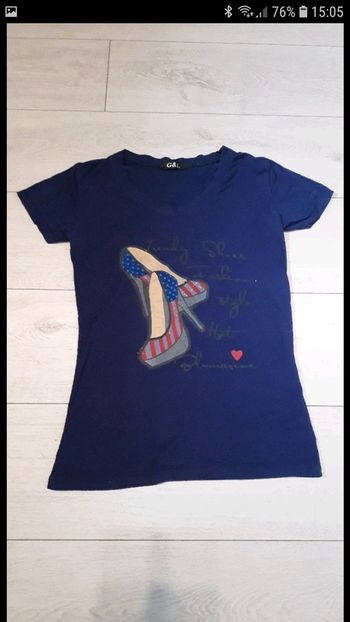 Tee-shirt imprimé talon