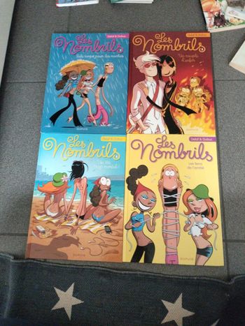 Lot de 4 BD les nombrils neuves