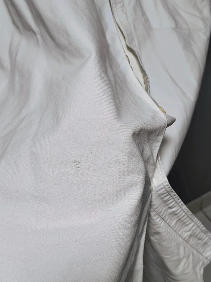 Chemise Ralph Lauren Classic Fit blanche – Vintage Y2K – Logo brodé – Coton haut de gamme - photo numéro 8