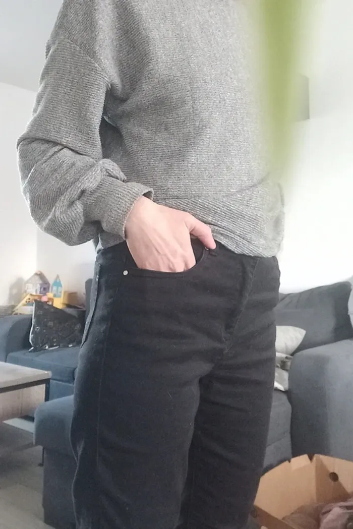 Pantalon noir skinny T38/40 - photo numéro 11