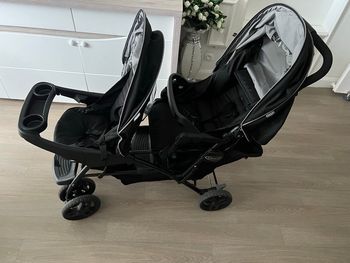 Poussette double graco