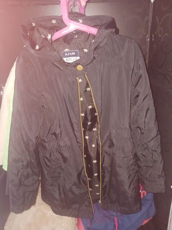 Veste fille imperméable 