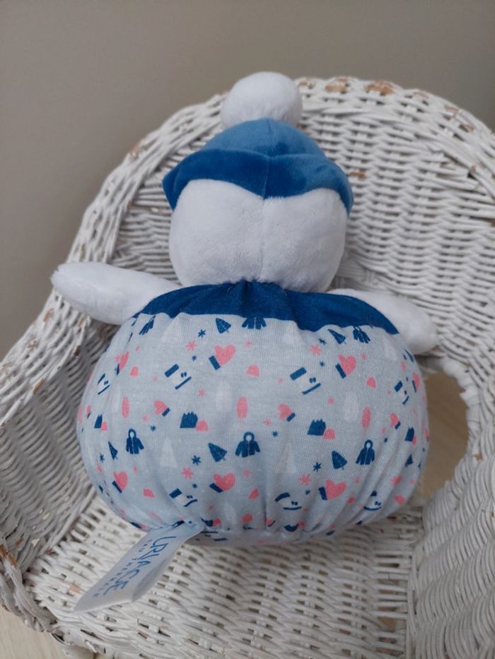 Uriage - doudou ours boule à bonnet - photo numéro 3