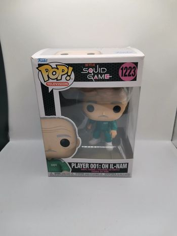 Figurine POP funko edition Netflix squid game neuf player 001 neuf