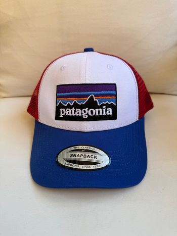 Casquette Patagonia bleue 