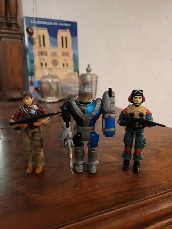 Vends 3 gijoe 80s 90s vintages