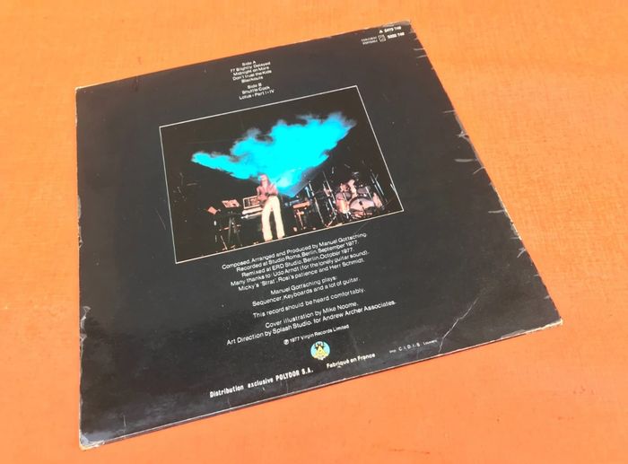 Vinyle 33 tours Ashra (Ash Ra Tempel) Blackouts (1977) Virgin 2473 740 - photo numéro 7