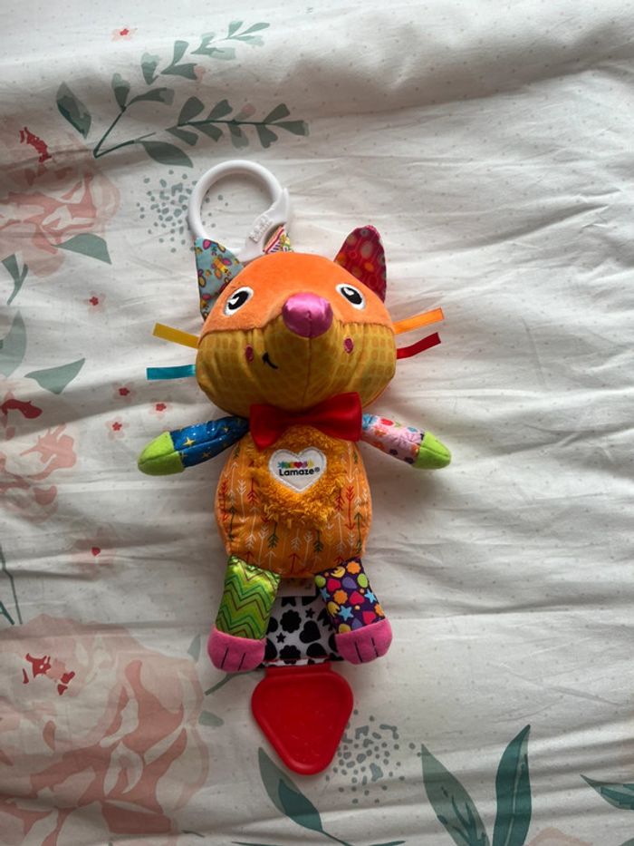 Peluche d’éveil Flannery le renard