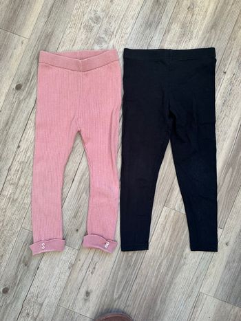 Lot 2 legging kiabi et primark fille 4/5 ans 