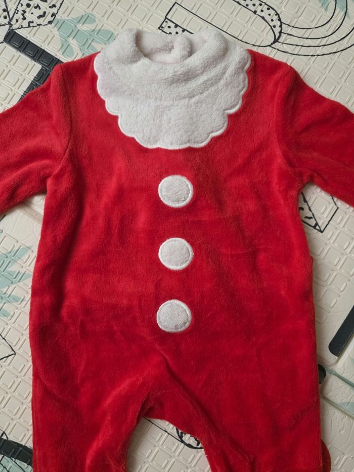 Pyjama de Noël 1 pièce 3 mois Kiabi - photo numéro 2