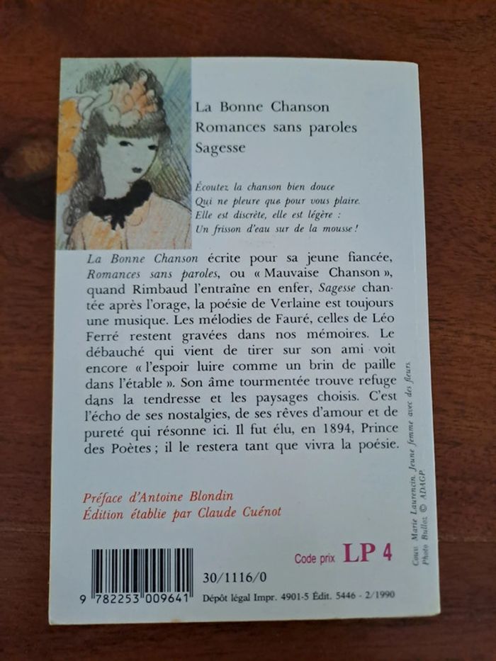 Livre La Bonne Chanson, Verlaine - photo numéro 2