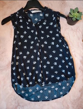 Chemise  manches courtes mango XS neuve