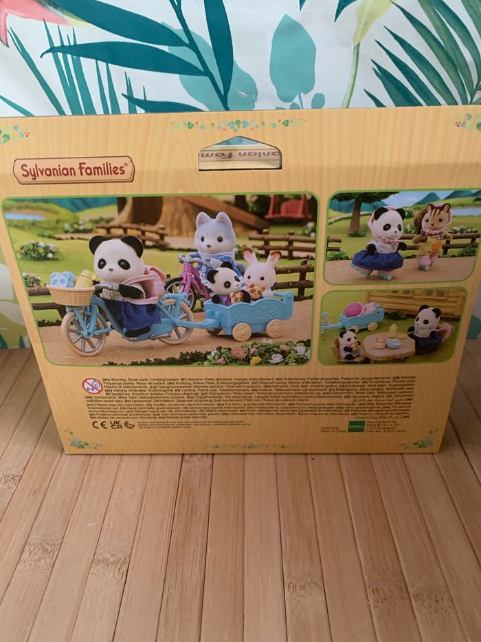 Cycle and skate set panda girl sylvanian families 5652 - photo numéro 3