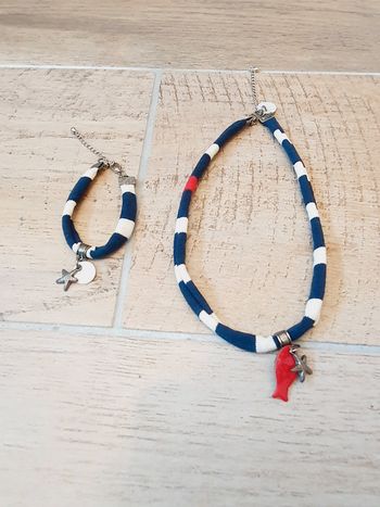 Parure collier et bracelet