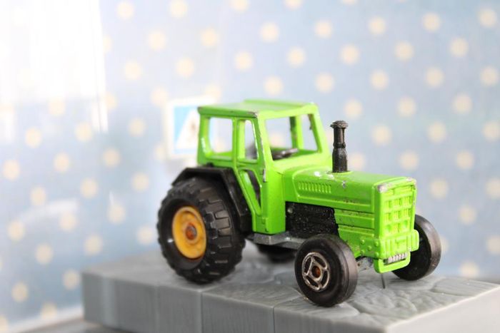 Majorette tracteur agricole vert - photo numéro 7