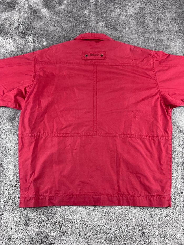 K-Way Golf Line Vintage Rouge Taille M – Imperméable Léger Rétro - photo numéro 3