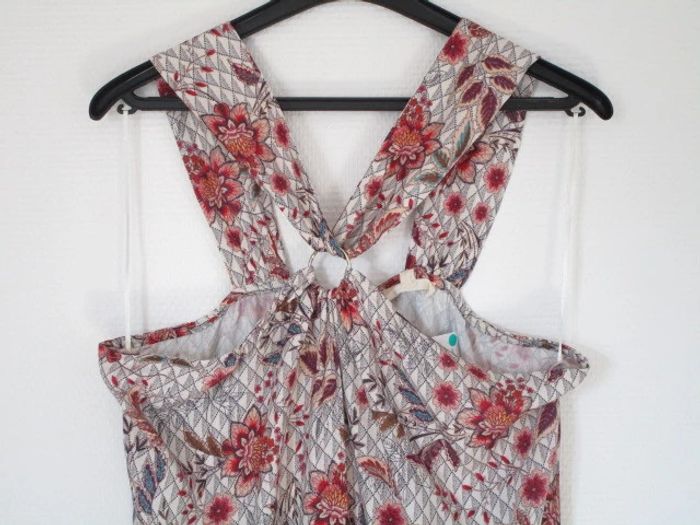 Combinaison beige à motifs Grain de Malice 40 NEUVE - photo numéro 3