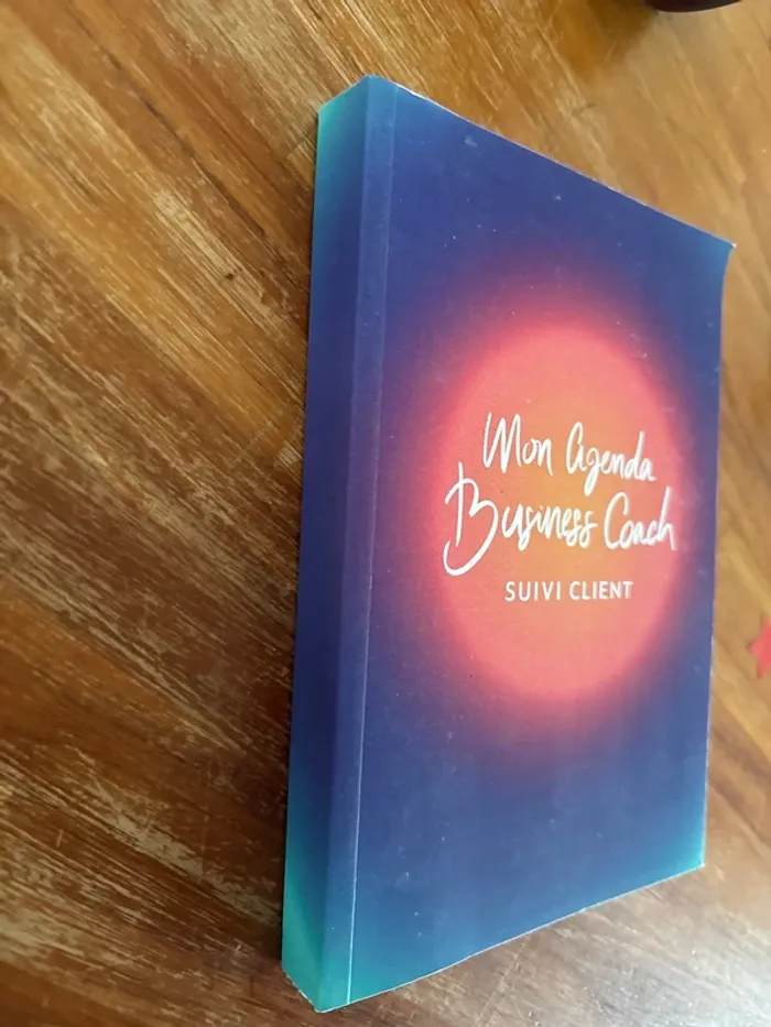 Livre mon agenda business coach suivi client - photo numéro 2