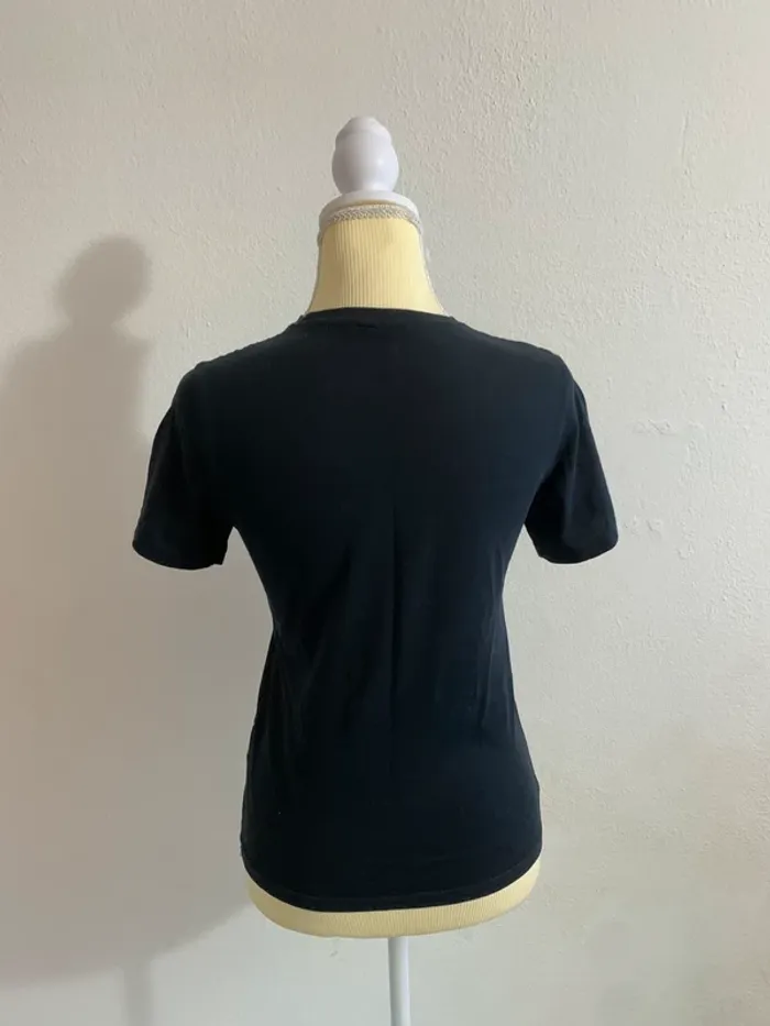 T-shirt noir imprimé – Gémo – 12 ans - photo numéro 3