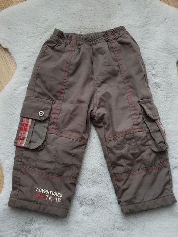 Pantalon d'hiver marron 12 mois