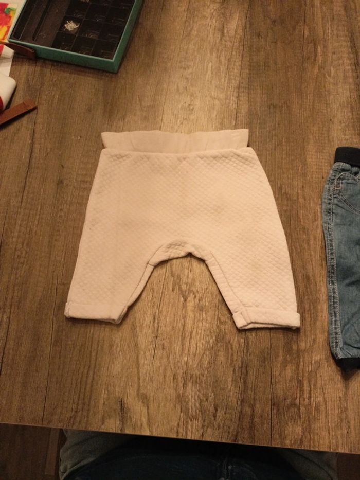 Lot de deux pantalons fille - photo numéro 2