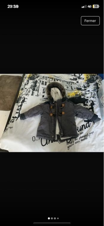 Manteau hiver okaidi 18 mois