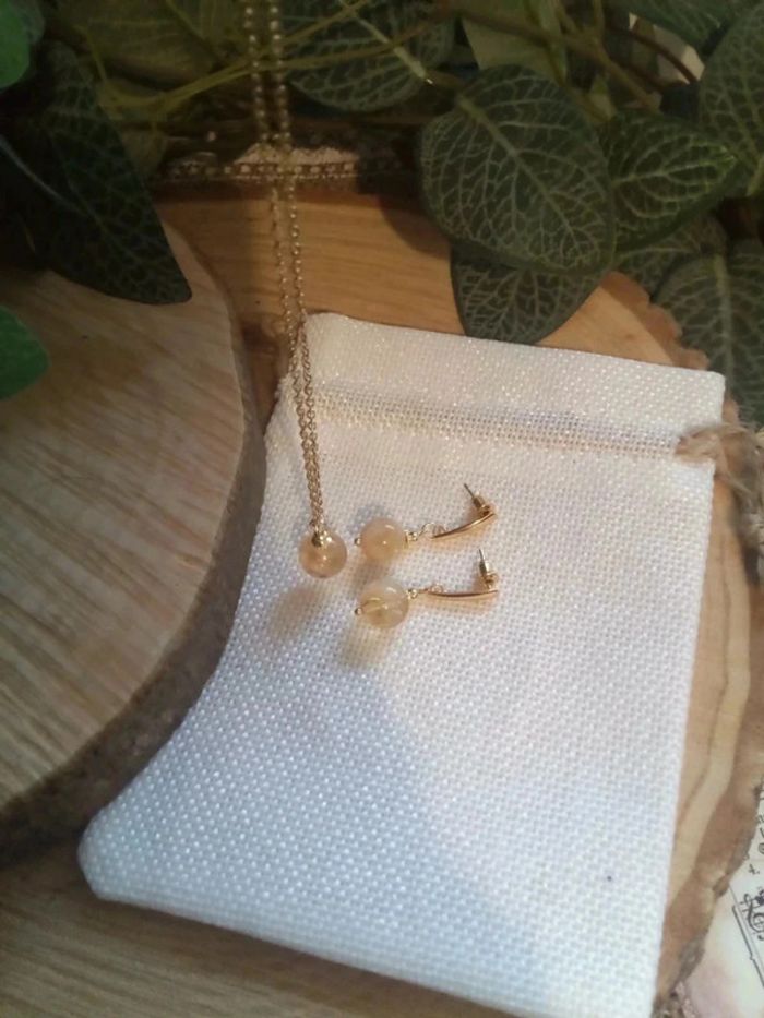 Parure citrine💛. - photo numéro 4