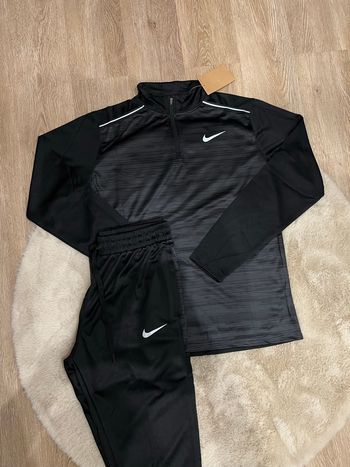 Ensemble Nike running noir XL