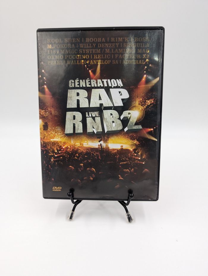 Film DVD Génération Rap RNB 2 (Live) en boite