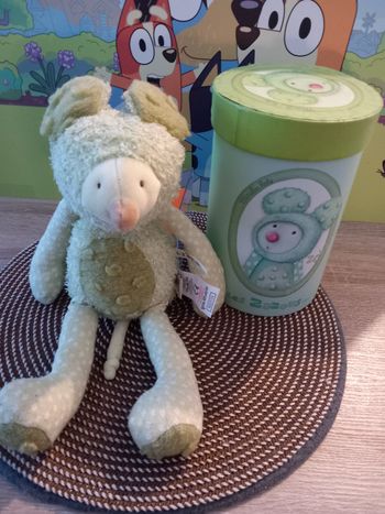 Peluche Zazou la souris les zazou moulin roty 
Avec sa boîte d'origine