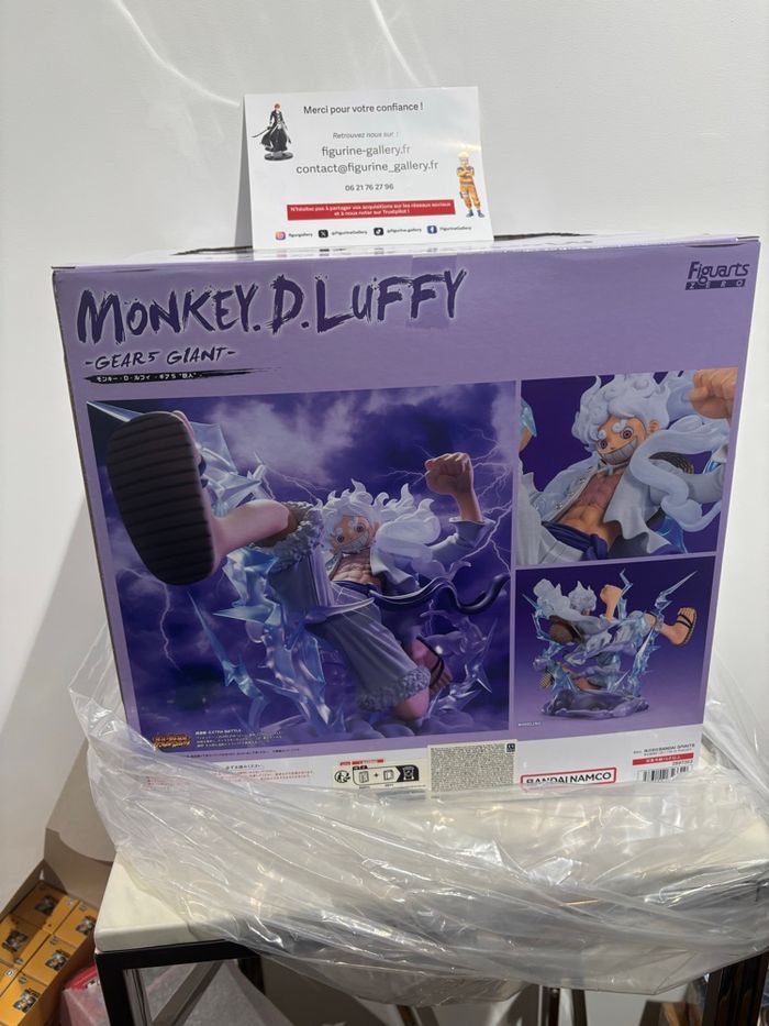 One Piece - Figurine Luffy Gear 5 Giant - Figuarts Zero - photo numéro 4