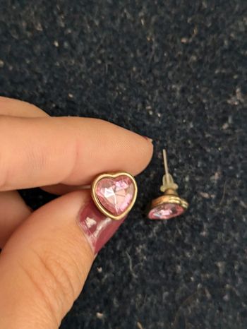 Boucles d'oreilles coeurs