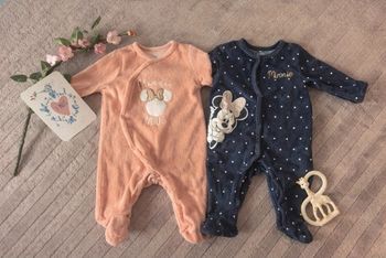 Lot de 2 pyjama Minnie / 3 mois