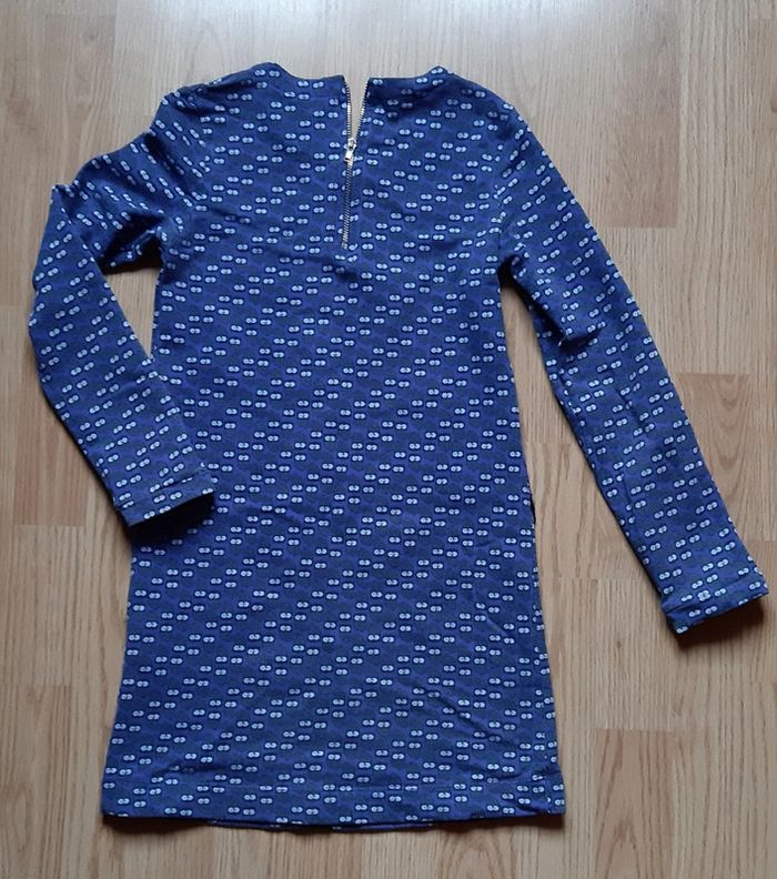 Prachtige blauwe jurk van cks maat 10/ Robe taille 140 - photo numéro 2