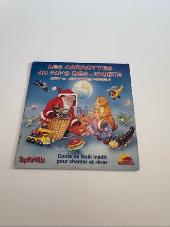 CD enfant - Les marmottes au pays des jouets d’Anny et Jean Marc Versini (conte de Noël musical)