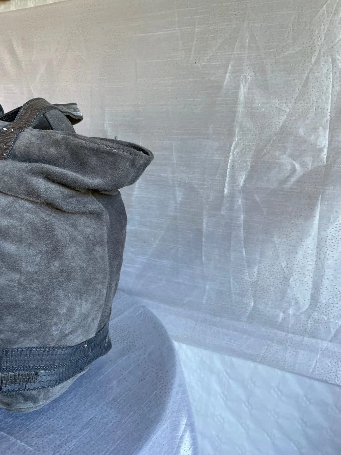 Sac en Daim - Comme neuf Real Leather - photo numéro 4