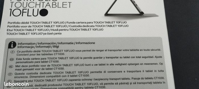 Etui de protection pour tablette 10FLO CT1030 - photo numéro 7