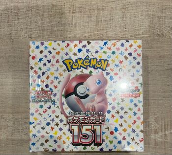 Pokémon Display 151 Japonais scellée