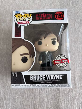 Funko pop bruce wayne batman Dc comics