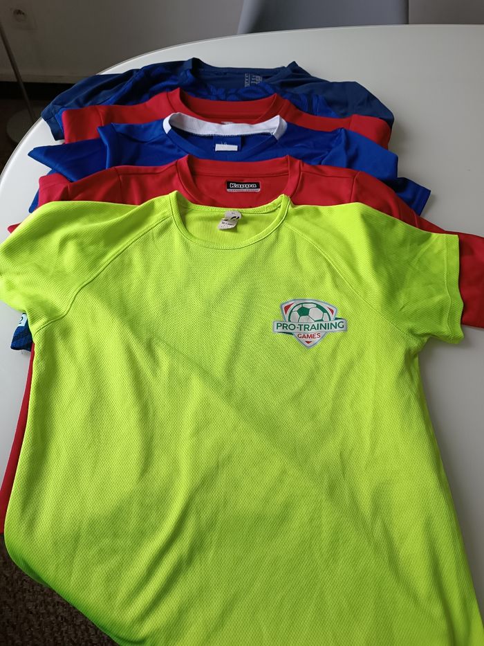 Tee d'entraînement football