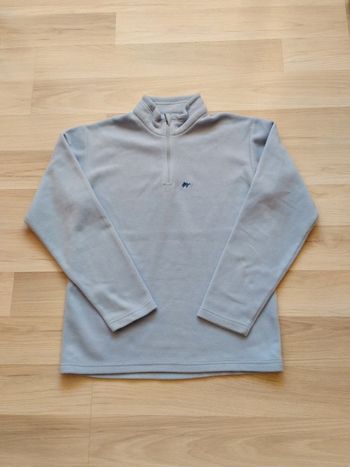 Polaire bleu ciel 12 ans