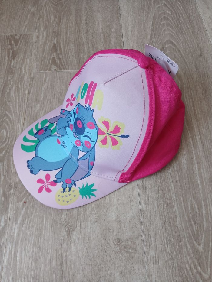 Casquette neuve stitch petite fille - photo numéro 4