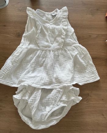 Robe avec bloomer 