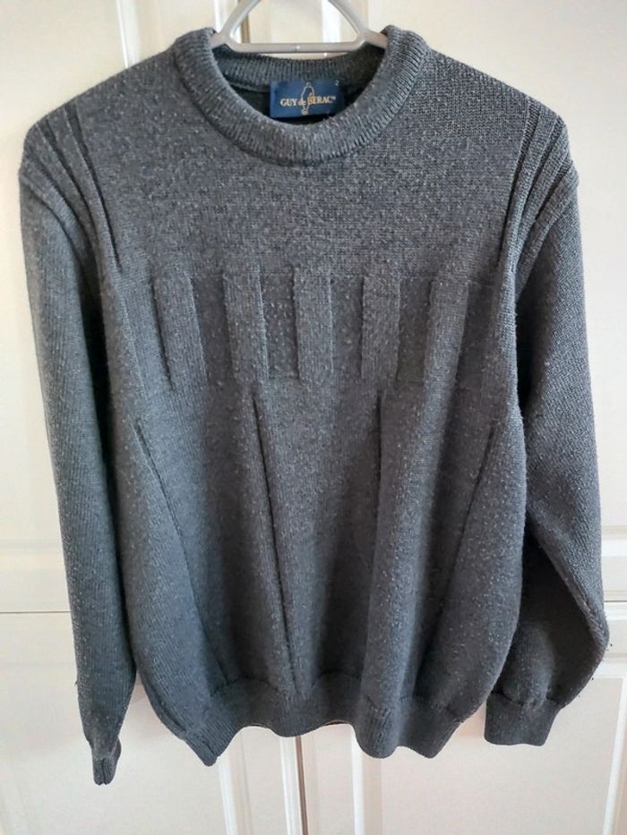 Pull gris guy de berac