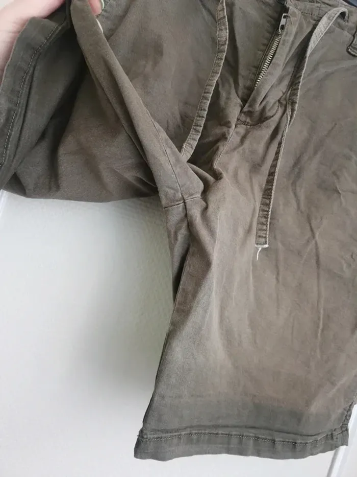Short chino, couleur Kaki - Homme Taille S - photo numéro 3