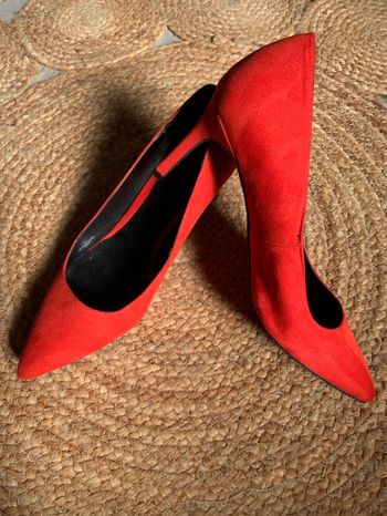Superbes escarpins rouge Kiabi taille 39