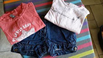 Lot short et Tee-shirts