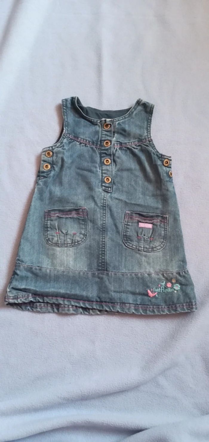 Robe en jean Kimbaloo taille 36 mois