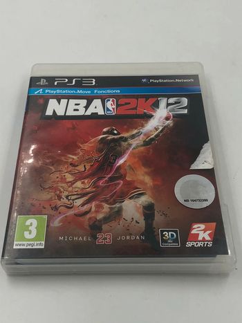 Jeu vidéo NBA2K12 sur console Sony Playstation 3
