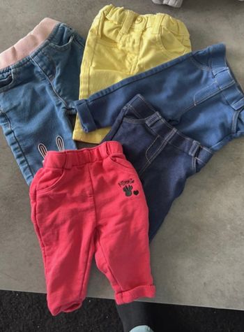 4 petit pantalon fille 1 mois